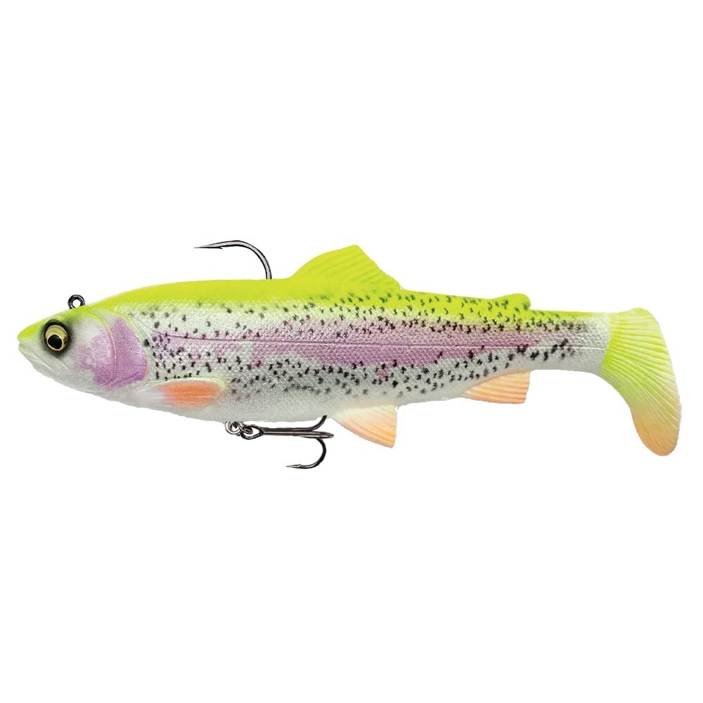 Savage Gear 4D Rattle Shad Trout 20,5cm 120g Sinking Lemon Trout Köder Sale - Image 2