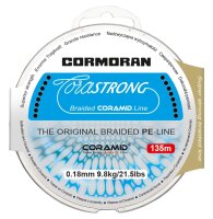 Cormoran Corastrong gr&uuml;n 0,10mm / 4,6kg / 135m Geflochtene Schnur Sehne