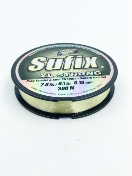 Sufix XL Strong Platinum 0,20mm / 2,8kg / 300m Monofilschnur Mono Schnur