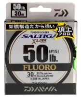 Daiwa Saltiga Fluoro Leader XLink 30m Fluorocarbon Vorfachschnur