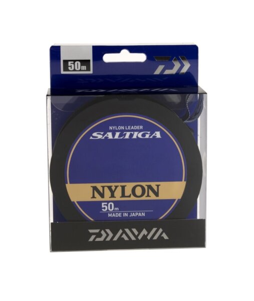 Daiwa Saltiga Nylon Leader 0.47mm 30LB 50m Mono Vorfachschnur