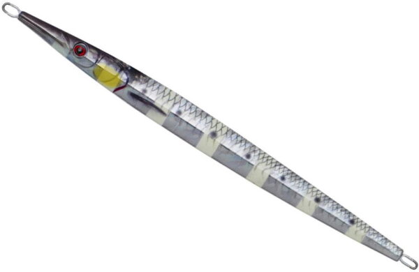 Savage Gear 3D Needle Jig 21,5cm 120g S Glow Zebra PHP Salzwasserk&ouml;der Speedjig