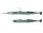 Savage Gear 3D Needlefish Pulsetail 18cm 26g Sinking Green 2+1pcs Meeresk&ouml;der