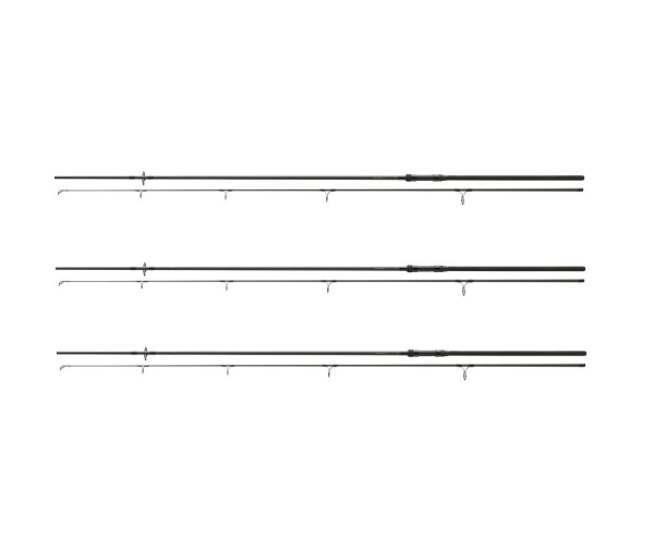 3x Daiwa Black Widow Carp 13ft 3,90m 3,75lbs Karpfenrute Setpreis