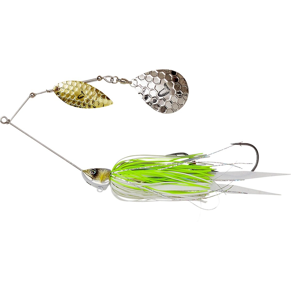 Savage Gear DA BUSH SPINNERBAIT 21CM 55G Sinking SEXY SHAD Spinner Hechtköder Kunstköder