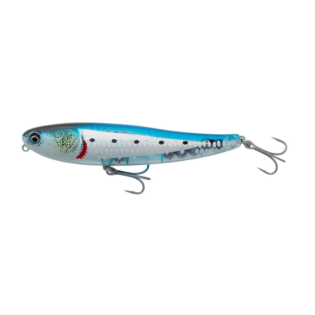 Savage Gear Bullet Mullet 5,5cm / 3,3g Ghost Sardine Stickbait Salzwasser Wobbler