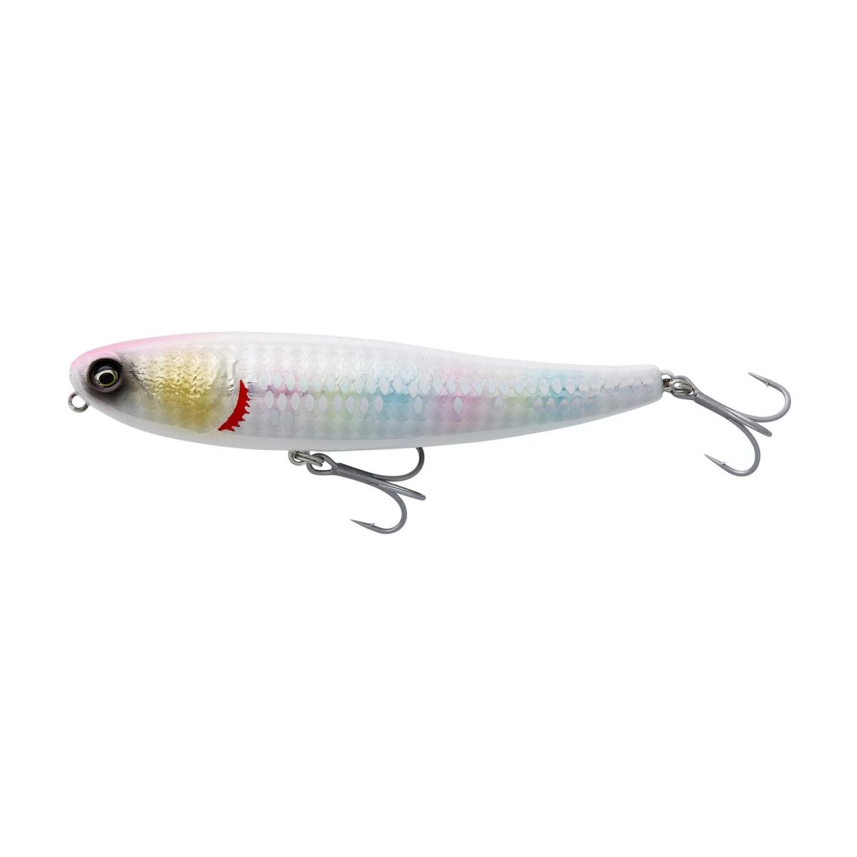 Savage Gear Bullet Mullet 5,5cm / 3,3g White Candy Stickbait Salzwasser Wobbler