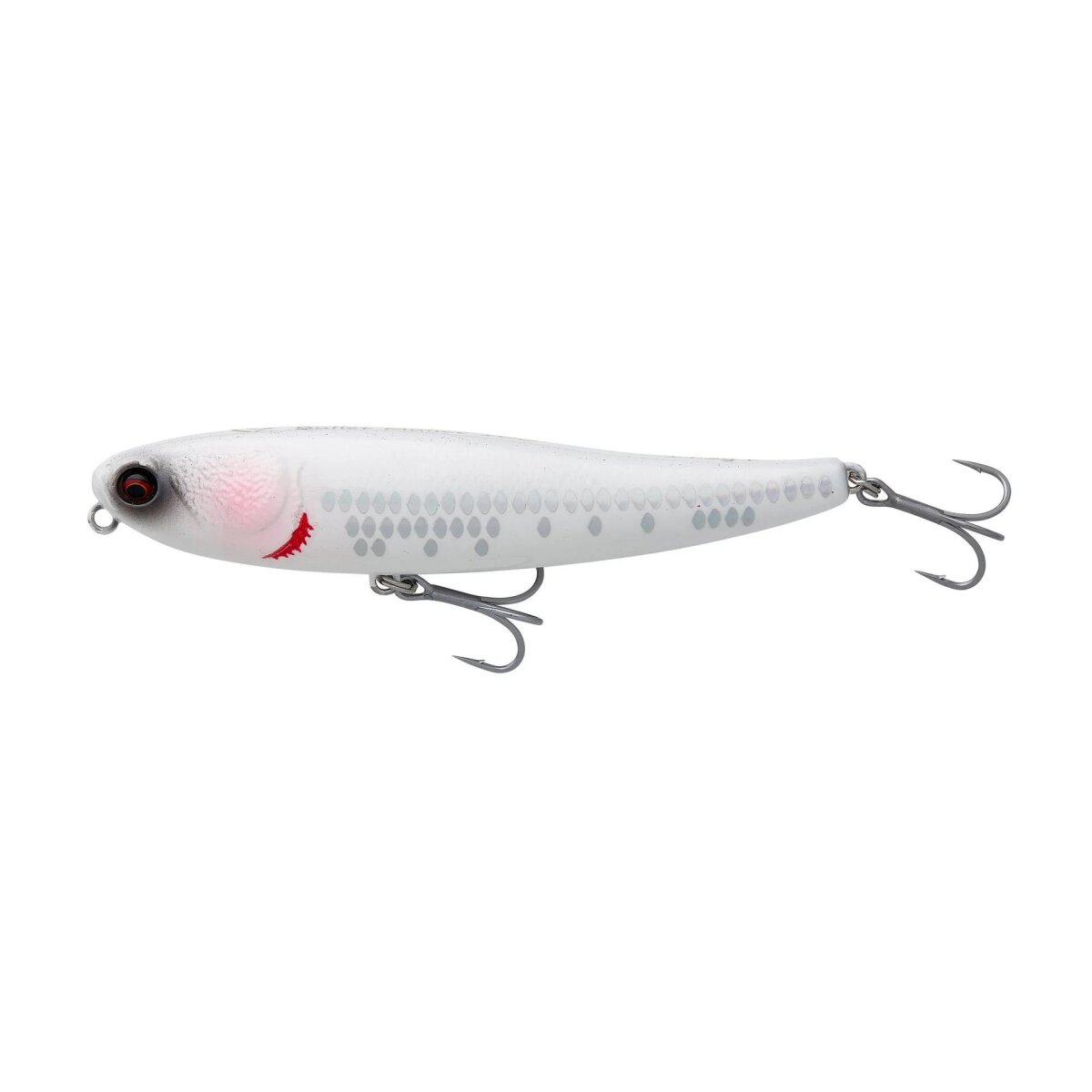 Savage Gear Bullet Mullet 5,5cm / 3,3g Illusion White Stickbait Salzwasser Wobbler