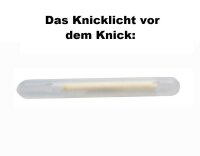 Cormoran Knicklicht Mini 3.0x25mm gelb 100 St&uuml;ck Pulver Knicklichter