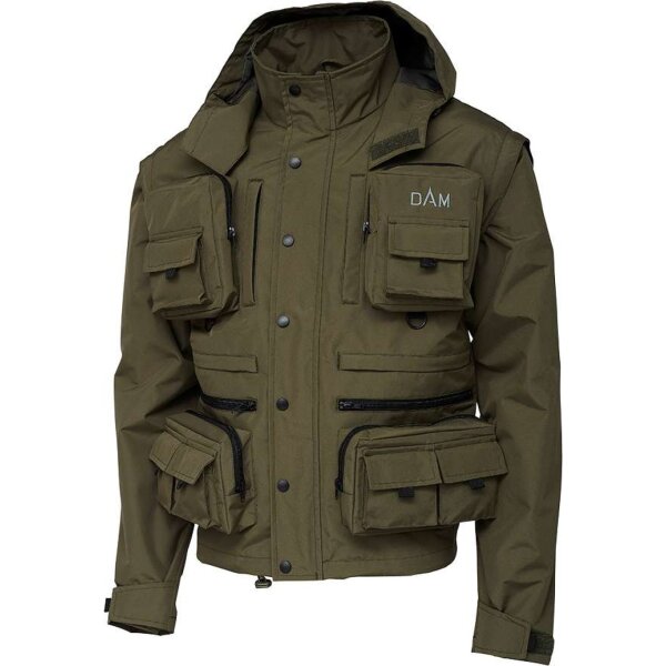 DAM Iconic Ontario Jacket  Gr.M Angler Jacke &amp; Weste Outdoor