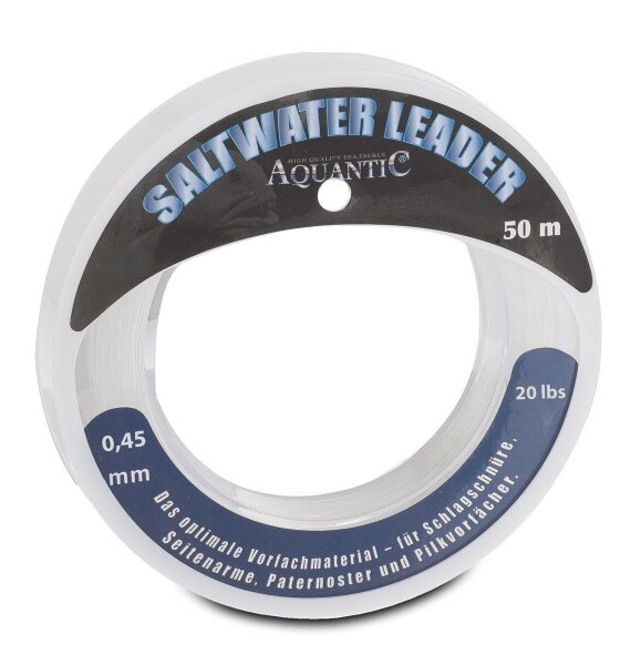 S&auml;nger AQUANTIC Salzwasser-Vorfachmaterial 0,90mm 36,2Kg 50m
