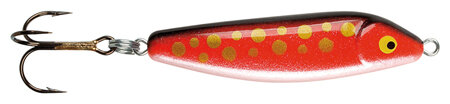 FALKFISH Sp&ouml;ket 18g 6cm Hot Red Gold Dots Meerforellenk&ouml;der
