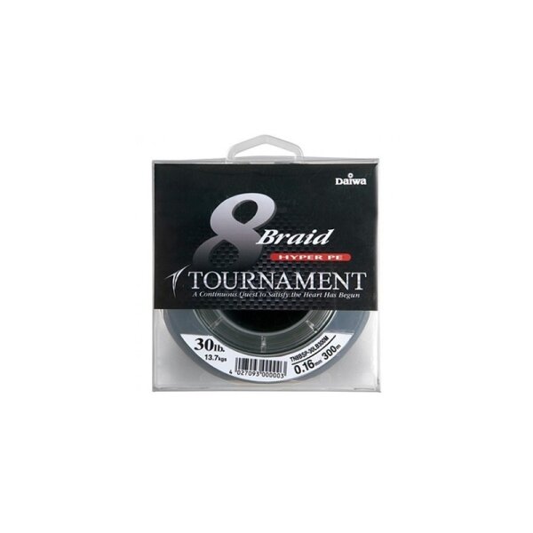 Daiwa  Tournament 8 TN 8xBraid 0,10mm 6,6kg 135m dunkelgr&uuml;n