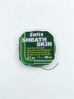 Sufix Sheath Skin 15m 45lb green Karpfenschnur Vorfach