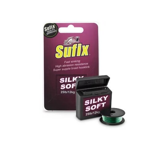 Sufix Silky Soft Green 20m 12lb Karpfenschnur Vorfach