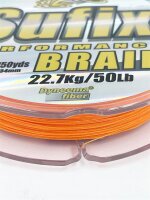 Sufix Performance Braid Orange 135m 0,34mm 22,7Kg 50Lb...