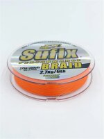 Sufix Performance Braid Orange 275m 0,10mm Geflochtene Schnur