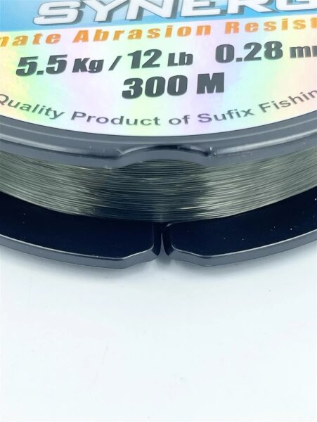 Sufix Synergy Green 300m 0,28mm 5,8Kg Monofile Schnur