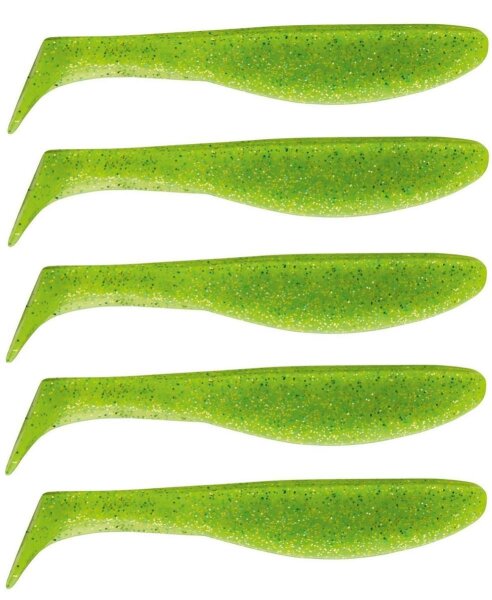 Cormoran K-Don S9 5cm green-chartreuse  5 St&uuml;ck Gummifische