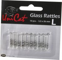 UNI CAT Glass Rattles Large55x26mm