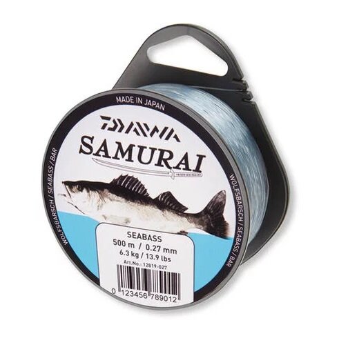 Daiwa Samurai Wolfsbarsch 0,45mm / 16kg / 200m Salzwasser Schnur Monofilschnur