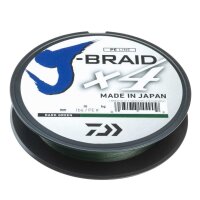 Daiwa J-Braid X4E 0,10mm 3,8Kg 270m dark Green gr&uuml;n...