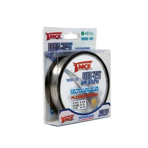 AKASHI Fluorocarbon Schnur 50m 0,18mm 6Kg