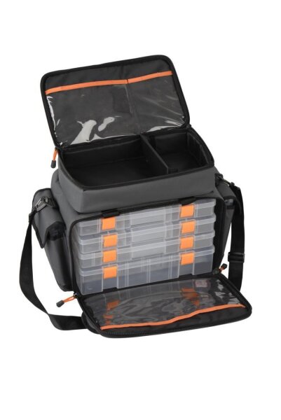 Savage Gear Lure Specialist Bag M 6 boxes (30x40x22cm) Kunstk&ouml;der Tasche