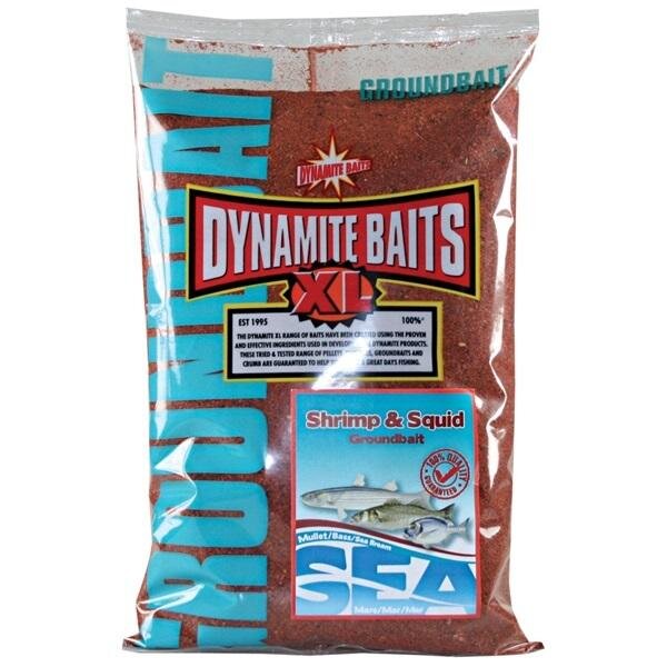 Dynamite Baits Sea Groundbait Shrimp &amp; Squid 1kg