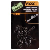 Fox Edges Ring / Kwik Connector Combo Swivel Size 7 x 8