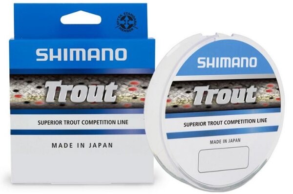 Shimano Trout Competition 300m Forellenschnur Monoschnur Monofilschnur Schnur