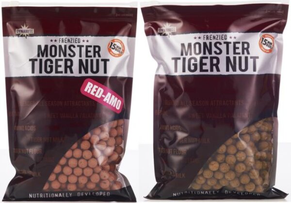 Dynamite Baits Monster Tiger Nut (10 / 15 / 20 mm) Red Amo Tigernuss Boilies