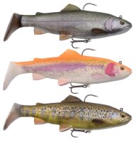 Savage Gear 4D Trout Rattle Shad 17cm 80g 01-Rainbow Trout