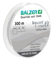 Balzer Iron Line 8 Catfish wei&szlig; 300m 0,50mm