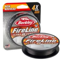 Berkley Fireline Ultra 8 Geflochtene Schnur 300m Neuheit 2018 Smoke / Gr&uuml;n / etc