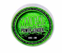 MADCAT POWER LEADER 15M 1.00MM 100KG 222LBS BROWN
