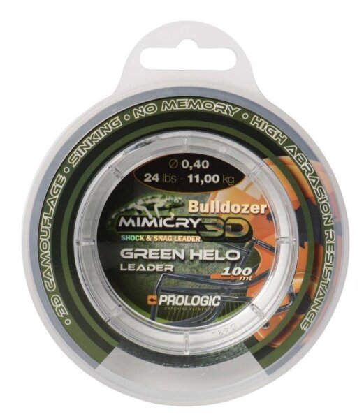 PL Mimicry Green Helo Leader 100m 44lbs 21.3kg 0.60mm