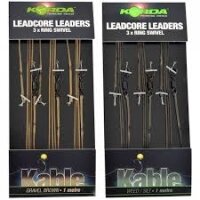 Korda Leadcore Hybrid Lead Clip Weed/Silt,3 per pack