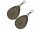 Korda Flat Pear Swivel Blister (2 pcs) 2.5oz/70gr  2 St&uuml;ck Karpfen Bleie