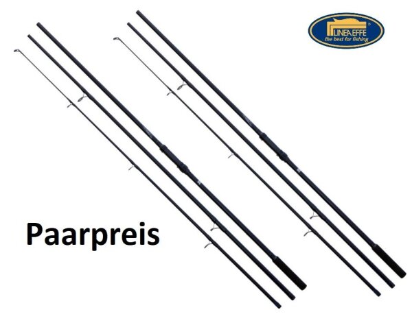 2x Lineaeffe Carp Seeker Karpfenrute 3,60m / 3,00lbs / 3-teilig Karpfenangel Paarpreis