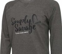 Savage Gear Simply Savage Sweater Melange Pullover Pulli...