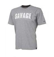 Savage Gear Simply Savage Tee Angelshirt Light Grey...