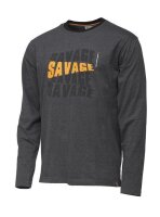 Savage Gear Simply Savage Logo-Tee Long Sleeve XL