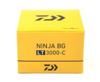 Daiwa Ninja BG LT Spinnrolle Sondermodell Special Black Edition Frontbremse