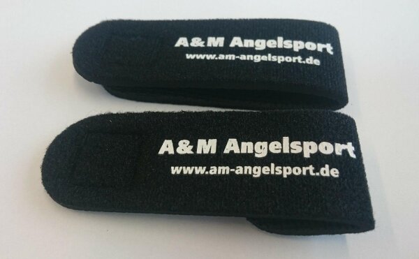 A&amp;M Angelsport Neopren Klettb&auml;nder Rutenb&auml;nder Schutz Set 2 St&uuml;ck