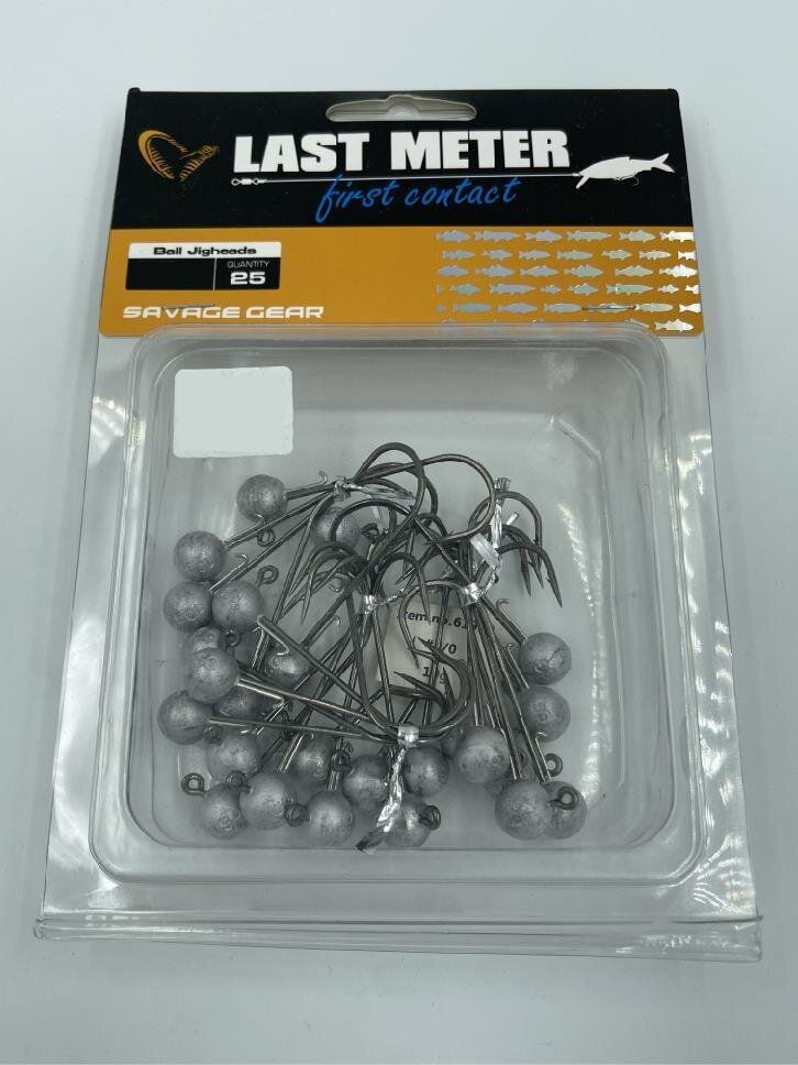 Savage Gear Ball Jighead Gr. 2/0 7,5g 25 Stück Jig-Köpfe Bulk XXL Packung - Image 2