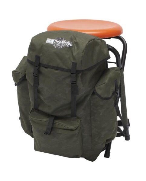 Ron Thompson Heavy Duty V2 360 Backpack Chair Rucksack-Anglerstuhl