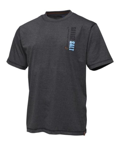 Savage Gear Salt Logo Tee T-Shirt  Anglershirt versch. Gr&ouml;&szlig;en