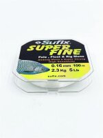 Sufix Super Fine Match Schnur 0,16mm  2,Kg 100m