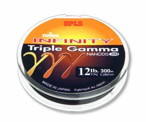 Daiwa Infinity Triple Gamma Schnur 0,31mm 6,80Kg 300m Made in Japan